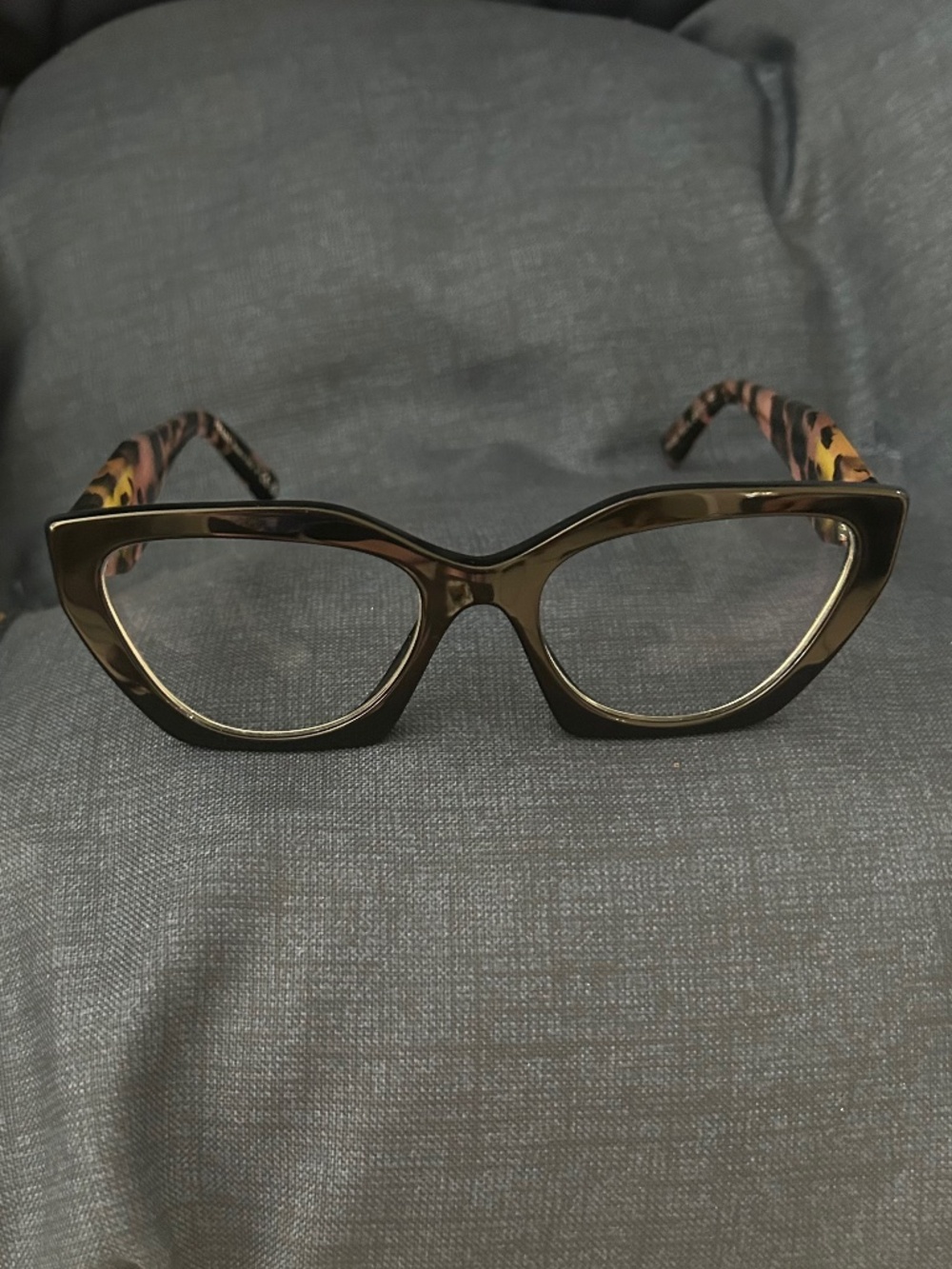Genuine Prada reading glasses with case